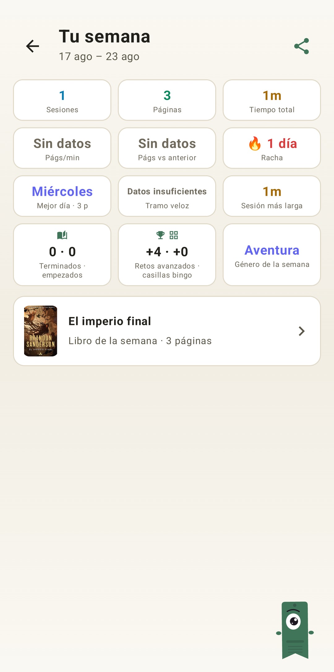 Resumen semanal
