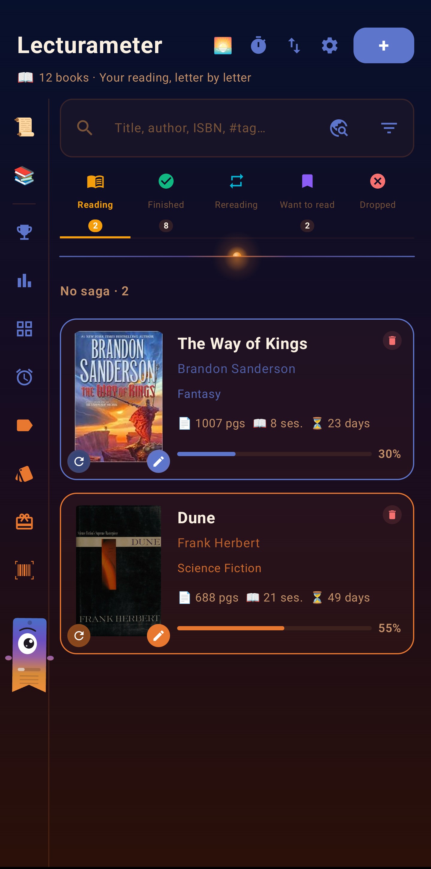 Dusk theme