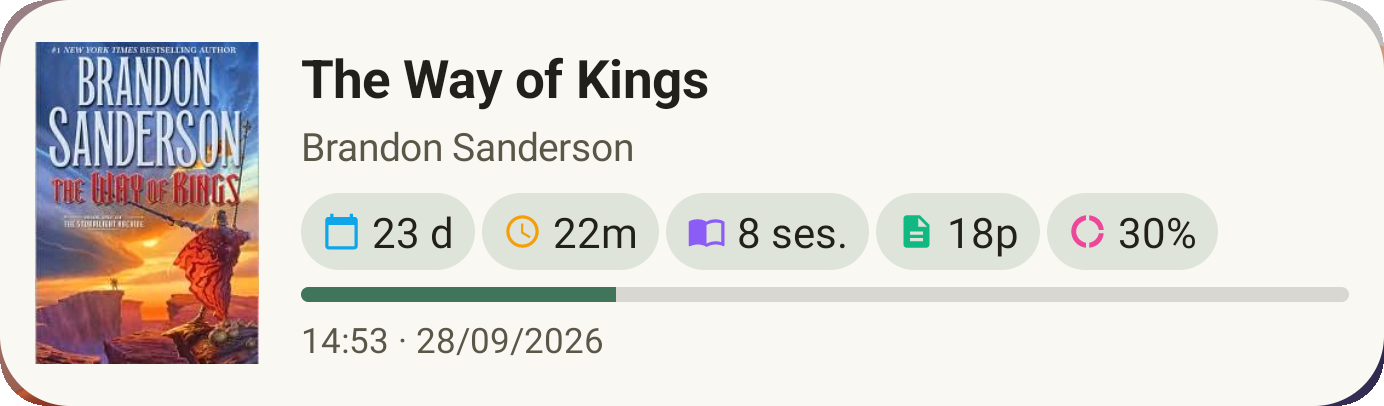 Book widget