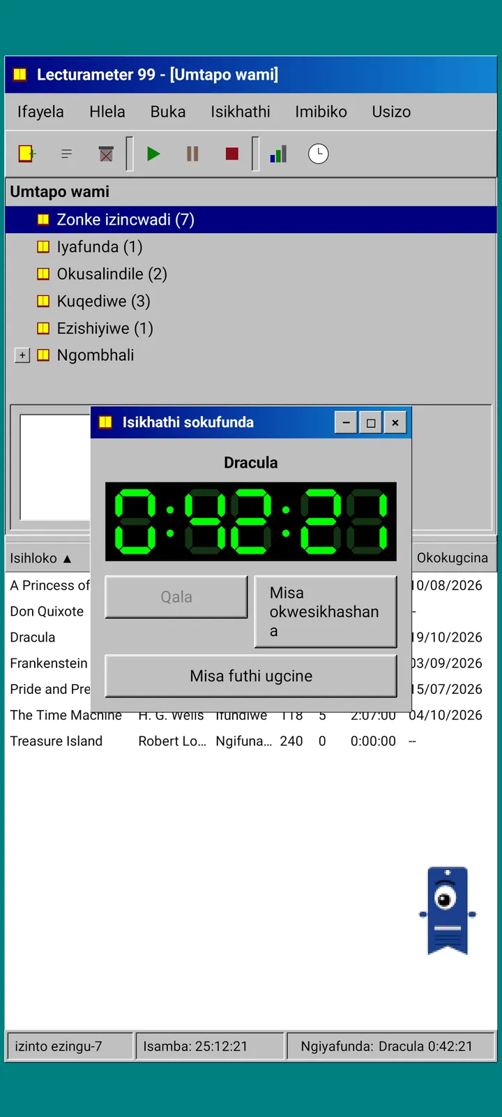 I-Lecturameter 1999: iwindi lesitophuwashi elintantayo elinesibonisi se-LCD