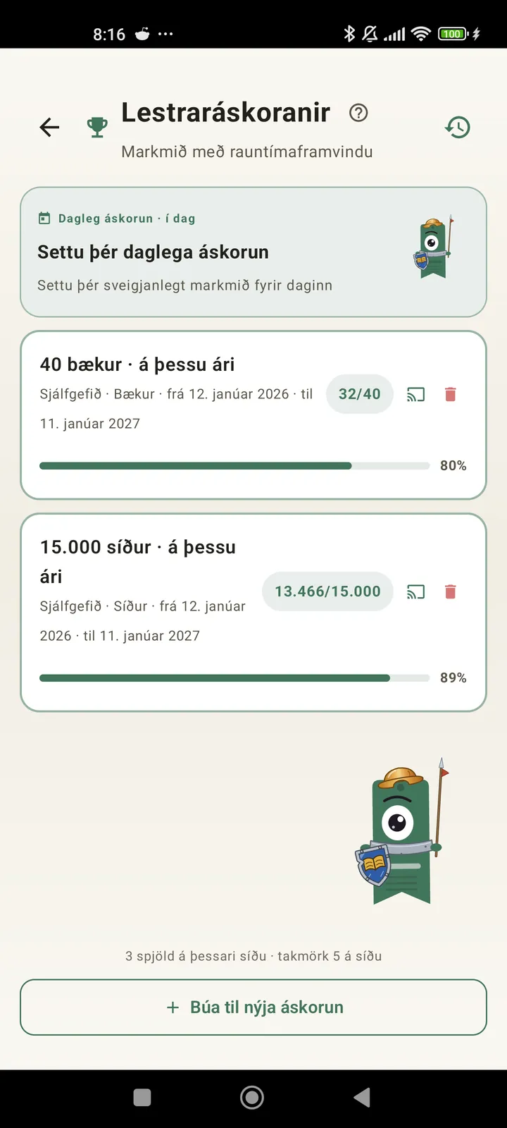 Lestraráskoranir