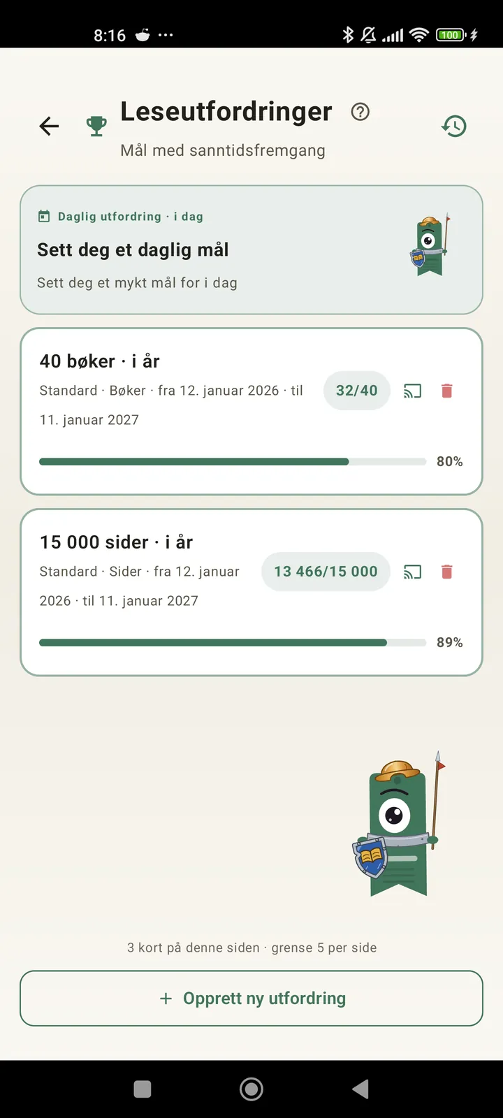 Leseutfordringer
