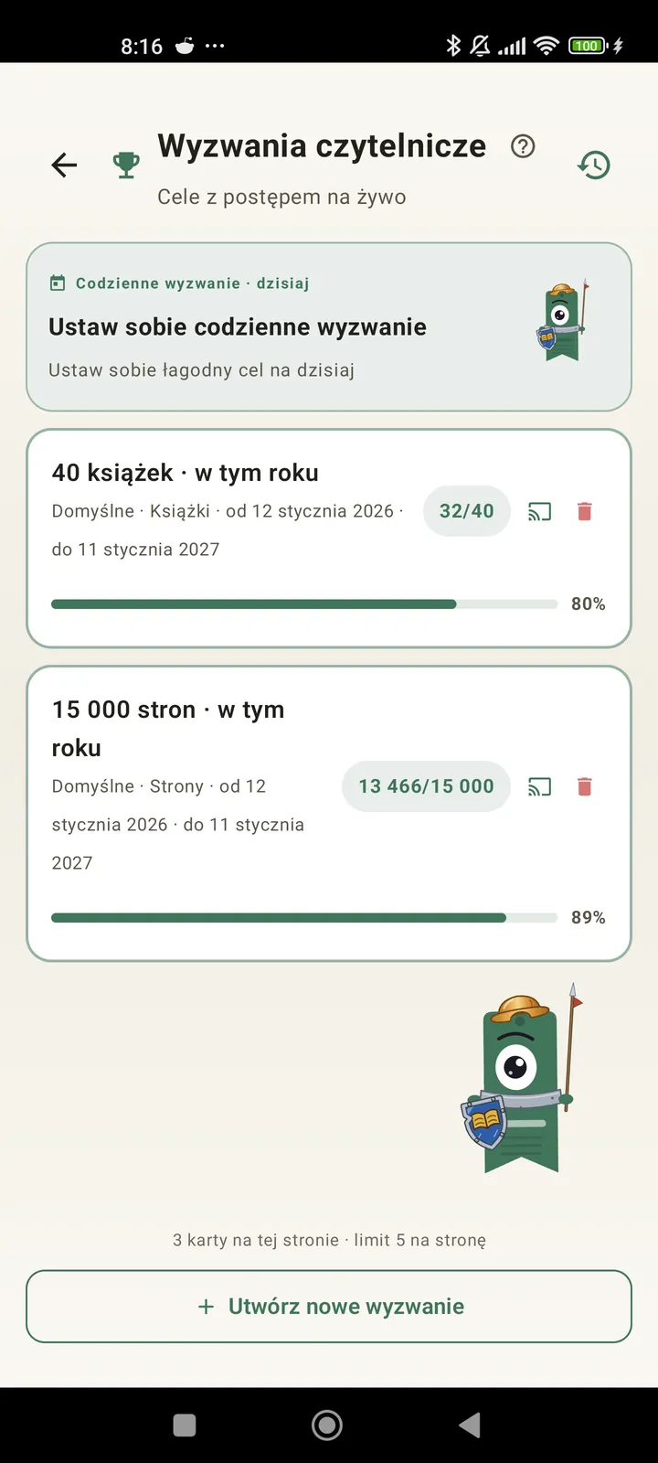 Wyzwania czytelnicze