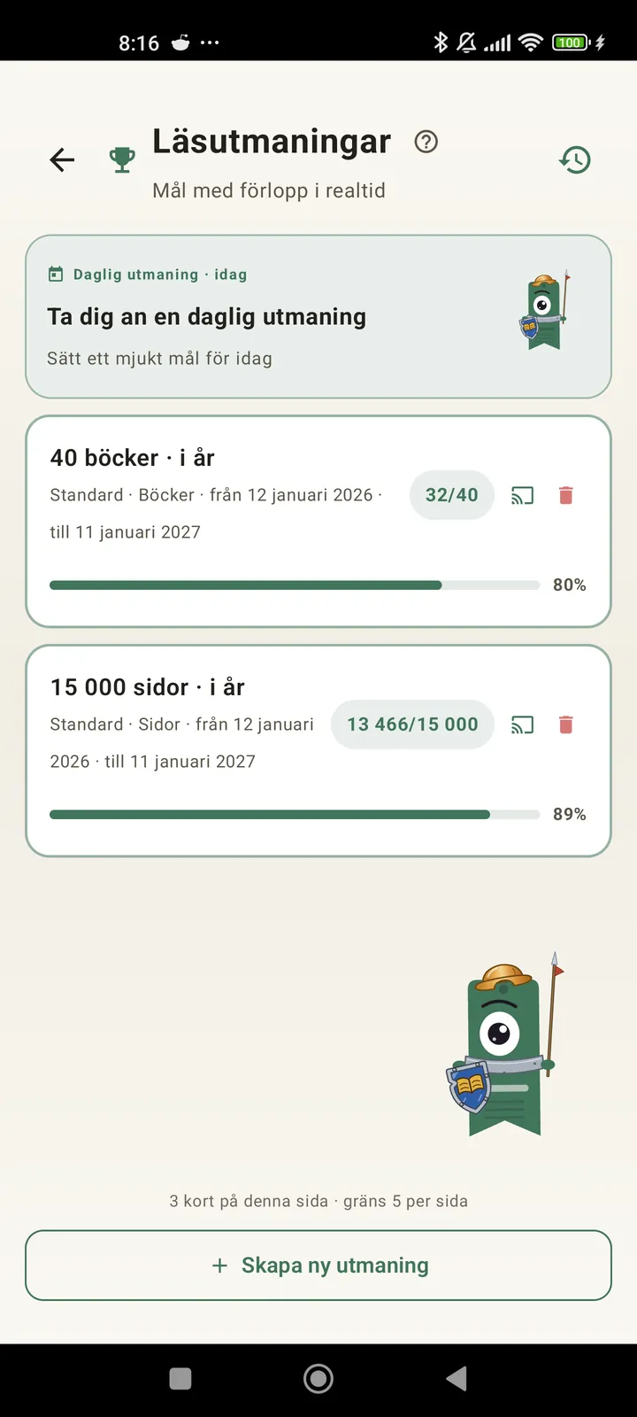 Läsutmaningar