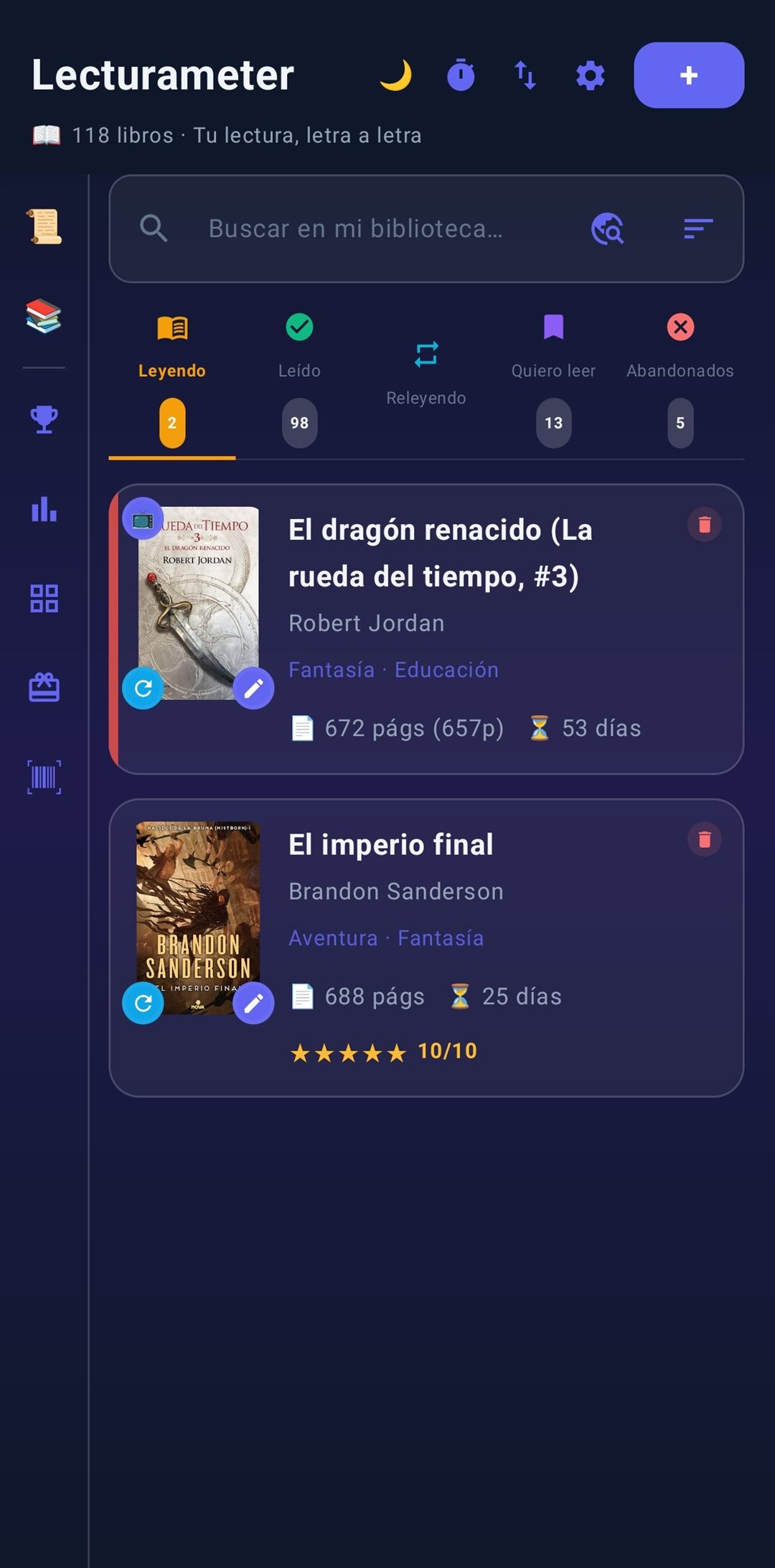 Tema Oscuro